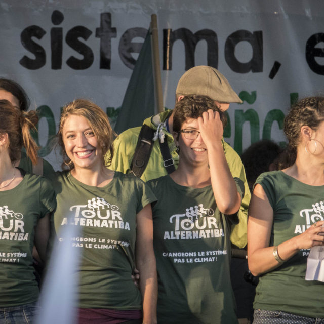 Arrivée Tour Alternatiba Bayonne