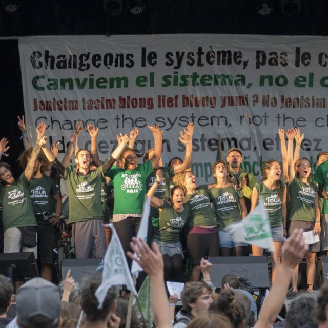 Arrivée Tour Alternatiba Bayonne