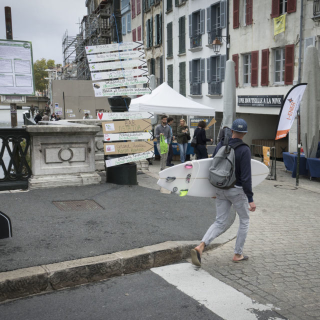 Arrivée Tour Alternatiba Bayonne