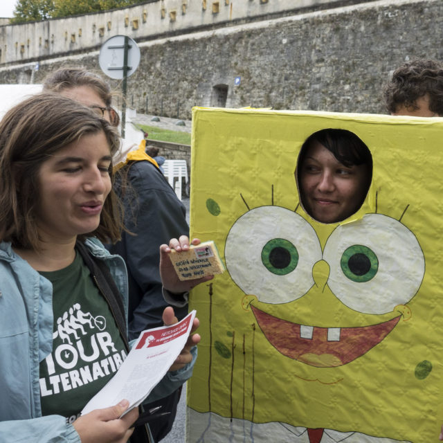 Arrivée Tour Alternatiba Bayonne